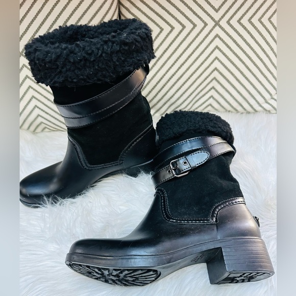 Coach Zena Black Snow & Rain Boot - Picture 4 of 12